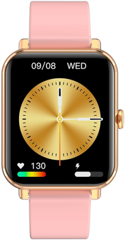 Smartwatch Garett GRC Classic Gold-pink (5904238484814)