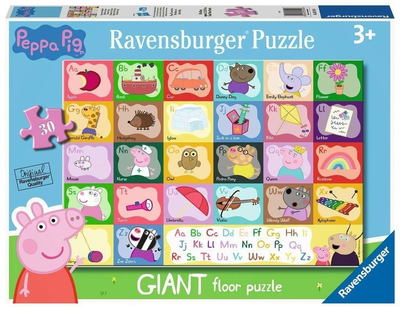 Puzzle Ravensburger Gigant Świnka Peppa 24 elementy (4005556031160)