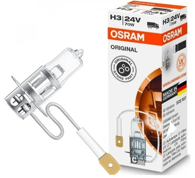 Галогенная автолампа Osram H3 Original 24V 70W 64156 (02260)