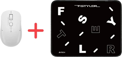 Мышка A4Tech FG16CS Wireless Air White