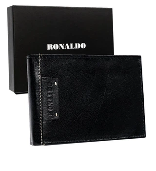 Гаманець чоловічий шкіряний RONALDO N992-NAD-RON-1526 Чорний