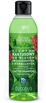Szampon do nawilżania włosów Barwa Cosmetics Kaktus 300 ml (5902305004668)