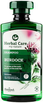 Шампунь для жирного волосся Farmona Herbal Care Burdock 330 мл (5900117002988)