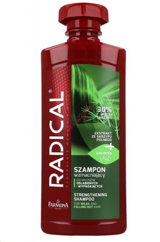 Шампунь для зміцнення волосся Farmona Radical Strengthening 400 мл (5900117005620)