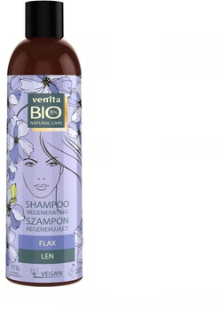 Шампунь проти випадіння волосся Venita Bio Natural Care Flax 300 мл (5902101520027)
