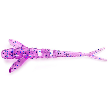 Силіконова приманка Fishup Flit 1.5" (10шт), #014 - Violet/Blue,10005103