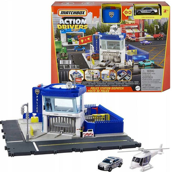 Ігровий набір Mattel Matchbox HHW22 Real Life Adventures Police Station (194735077410)