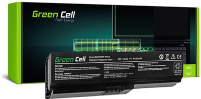 Акумулятор Green Cell для ноутбуків Toshiba A660 11.1V 4400mAh (TS03V2)