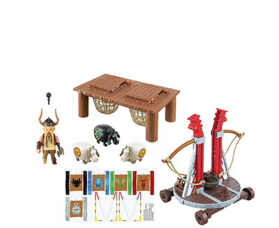 Zestaw do zabawy Playmobil Dragons Ruffian z owieczką (4008789094612)