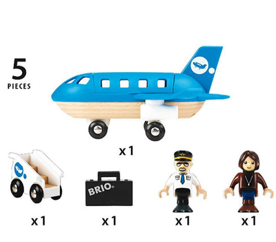 Ігровий набір Brio World Airplane (7312350333060)