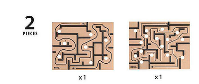 Zestaw do zabawy Brio Expansion Boards for Wooden Labyrinth 2 szt (7312350340303)