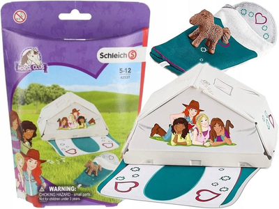 Zestaw do zabawy Schleich Horse Club Accessoires Camping (4059433573618)