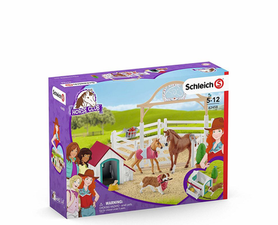 Zestaw do zabawy Schleich Horse Club Hannah's guest horses with Ruby (4055744014598)