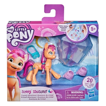 Zestaw do zabawy Hasbro My Little Pony Sunny Starscout Crystal Adventure (5010993836611)
