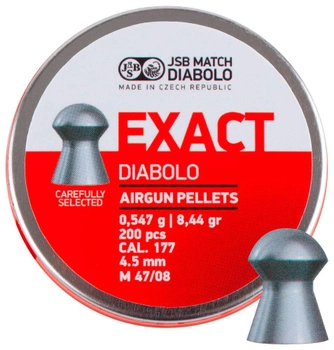 Кулі JSB Exact Diabolo 0,547 г 4,5 мм (200 шт.)