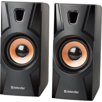 Акустична система DEFENDER (65408) Aurora S8 black 2.0, 8 W, USB