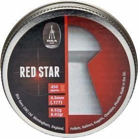 Кулі BSA Red Star 0,52 (450 шт.) 4,5 мм