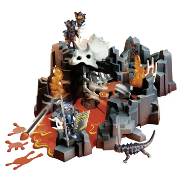 Zestaw do zabawy Playset Playmobil Dino Rise Lava Fountain Guardian (4008789709264)