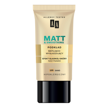Podkład AA Make Up Matt matująco-wygładzający 105 Sand 30 ml (5900116023205)
