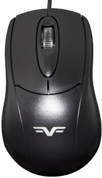 Миша Frime FM-070B, Black, USB, оптична, 1000 dpi, 3 кнопки, 1.3 м (231074)