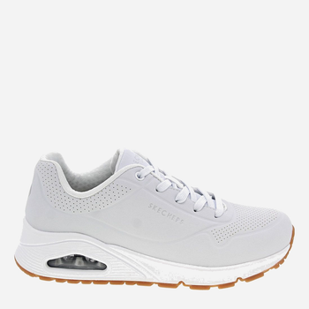 Sneakersy damskie na platformie do kostki Skechers Uno-Stand on Air 73690-WHT 36 (6US) 23 cm Białe (191665119197)