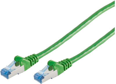 Патч-корд TB Cat 6a RJ45 S/FTP 0.5 м Green (4017538064189)