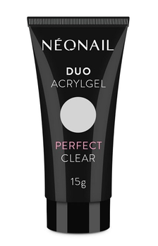 Акриловий гель для нігтів NeoNail Duo Acrylgel Perfect Clear 15 г (5903274035165)
