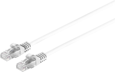 Patchcord S-Conn Cat 6a/7 S/FTP RJ45 1 m White (4017538675361)