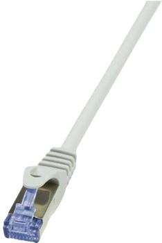 Патч-корд LogiLink PrimeLine Cat 6a RJ45 S/FTP 2 м Grey (4052792020212)