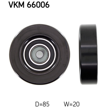 Ролик натяжителя ремня SKF VKM 66006