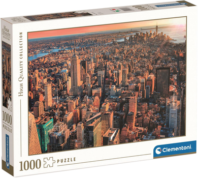 Puzzle Clementoni New York City 1000 elementów (8005125396467)