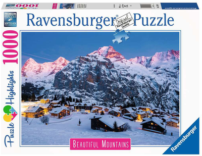 Пазл Ravensburger Bernese Oberland Murren 1000 елементів (4005556173167)