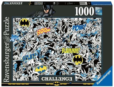 Puzzle Ravensburger Challange Batman 1000 elementów (4005556165131)