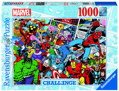 Пазл Ravensburger Challange Marvel 1000 елементів (4005556165629)