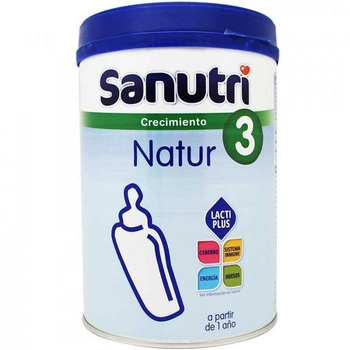 Mleko modyfikowane dla dzieci Sanutri Natur 3 800 g (8470002692091)