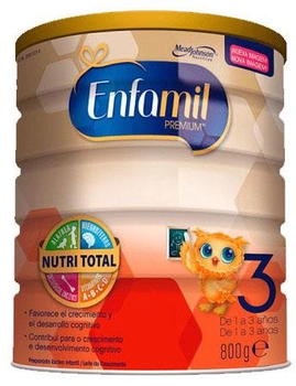 Молочна суміш для дітей Enfamil 3 Premium 800 г (8470002651234/8712045038840)