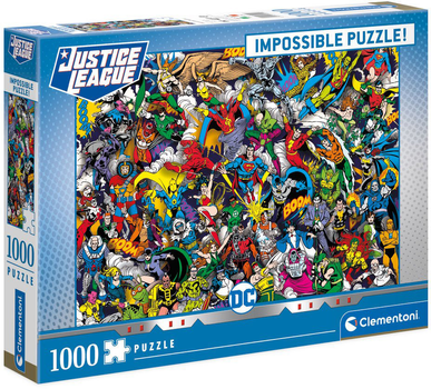 Puzzle Clementoni DC Comics 1000 elementów (8005125395996)