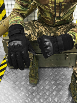 Тактичні зимові рукавички Tactical Gloves Black XL