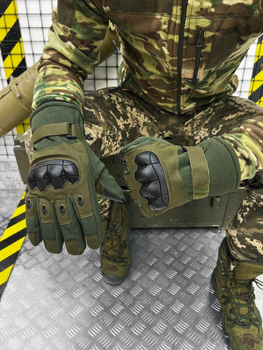 Тактичні рукавички зимові Tactical Gloves Olive XL