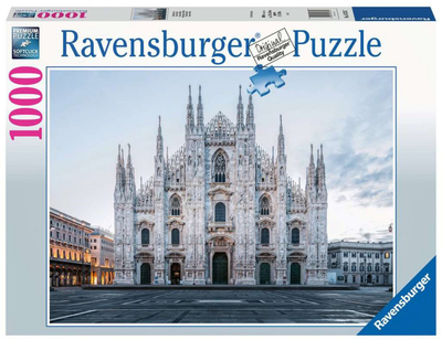 Puzzle Ravensburger Katedra Duomo Milan 1000 elementów (4005556167357)