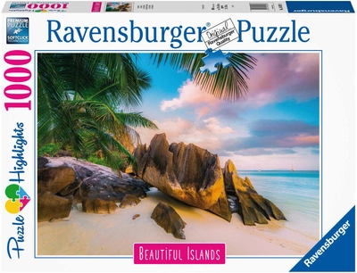 Puzzle Ravensburger Seszele 1000 elementów (4005556169078)