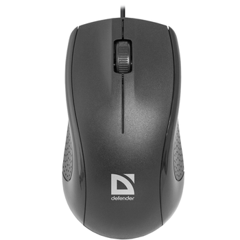 Мышь компьютерная проводная DEFENDER OPTIMUM MB-160 USB Черный