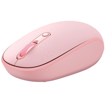 Мышь беспроводная Wireless mouse BASEUS F01B |2.4G/BT5.0+BT3.0| Розовый (B01055503413-00)