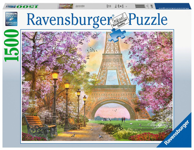 Puzzle Ravensburger Paryski romans 1500 elementów (4005556160006)