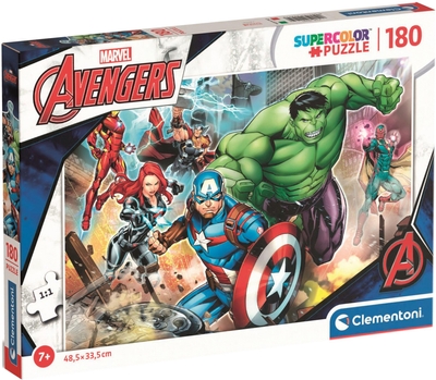 Пазл Clementoni Avengers 180 елементів (8005125292950)