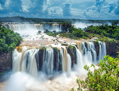 Puzzle Ravensburger Wodospad Iguazu 2000 elementów (4005556166077)