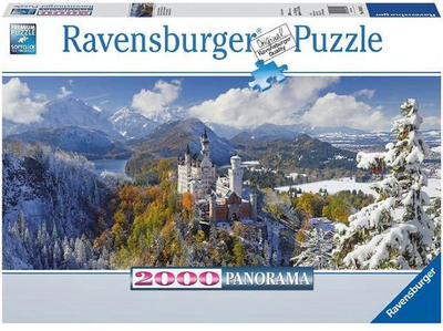 Puzzle Ravensburger Zamek Neuschwanstein 2000 elementów (4005556166916)