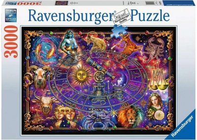 Puzzle Ravensburger Znaki zodiaku 3000 elementów (4005556167180)