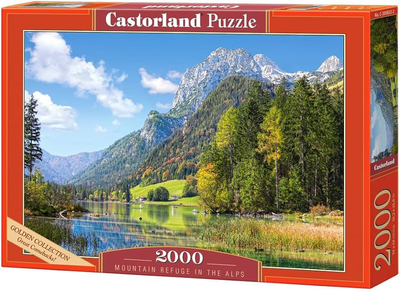 Puzzle Castor Mountain Refuge in the Alps 2000 elementów (5904438200832)