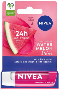 Pielęgnująca pomadka do ust Nivea Watermelon Shine 4.8 g (9005800363042)